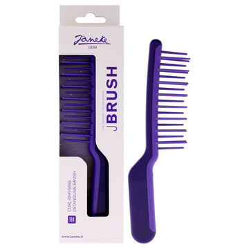 J Brush - Purple by Janeke for Unisex - 1 Pc Hair Brush