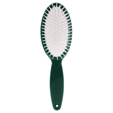Large Oval Pneumatic Brush - Green by Janeke for Unisex - 1 Pc Hair Brush