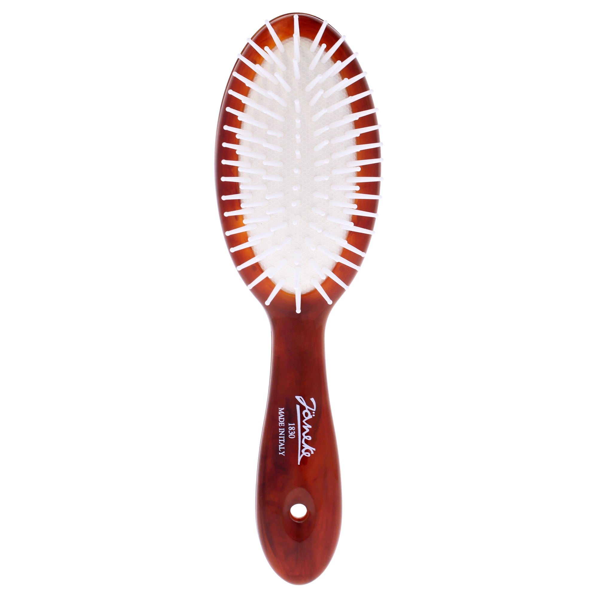Medium Oval Hairbrush by Janeke for Unisex - 1 Pc Hair Brush