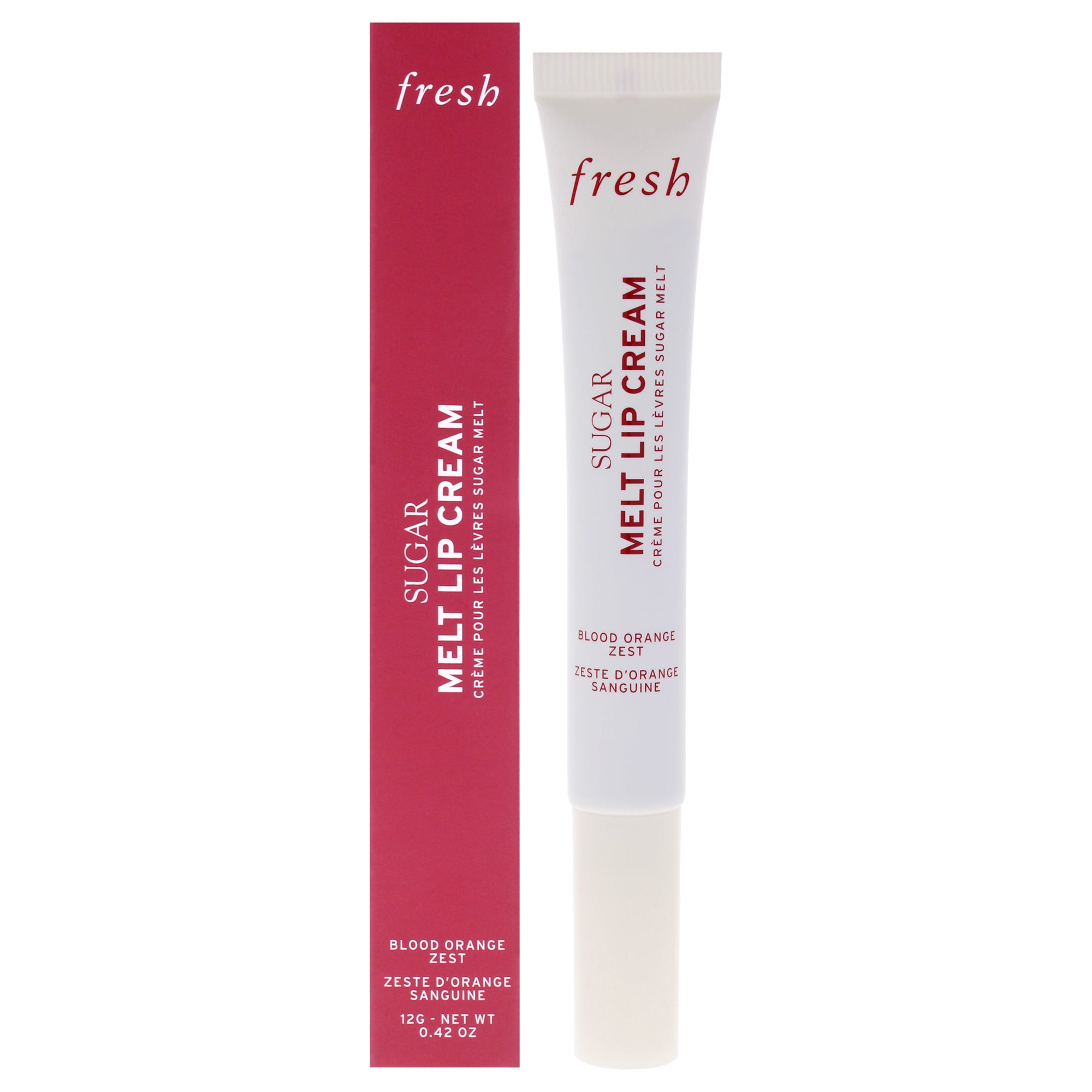 Sugar Melt Lip Cream - Blood Orange Zest by Fresh for Women - 0.42 oz Lip Treatment