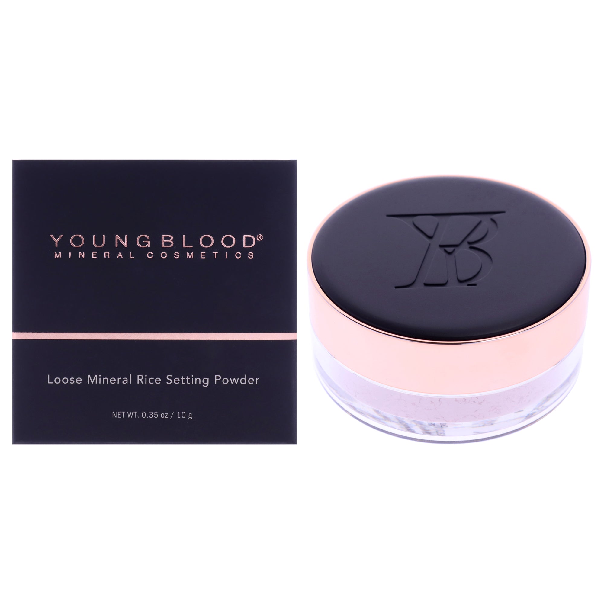Loose Mineral Rice Powder - Pink by Youngblood for Women - 0.35 oz Powder