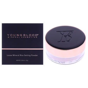 Loose Mineral Rice Powder - Pink by Youngblood for Women - 0.35 oz Powder