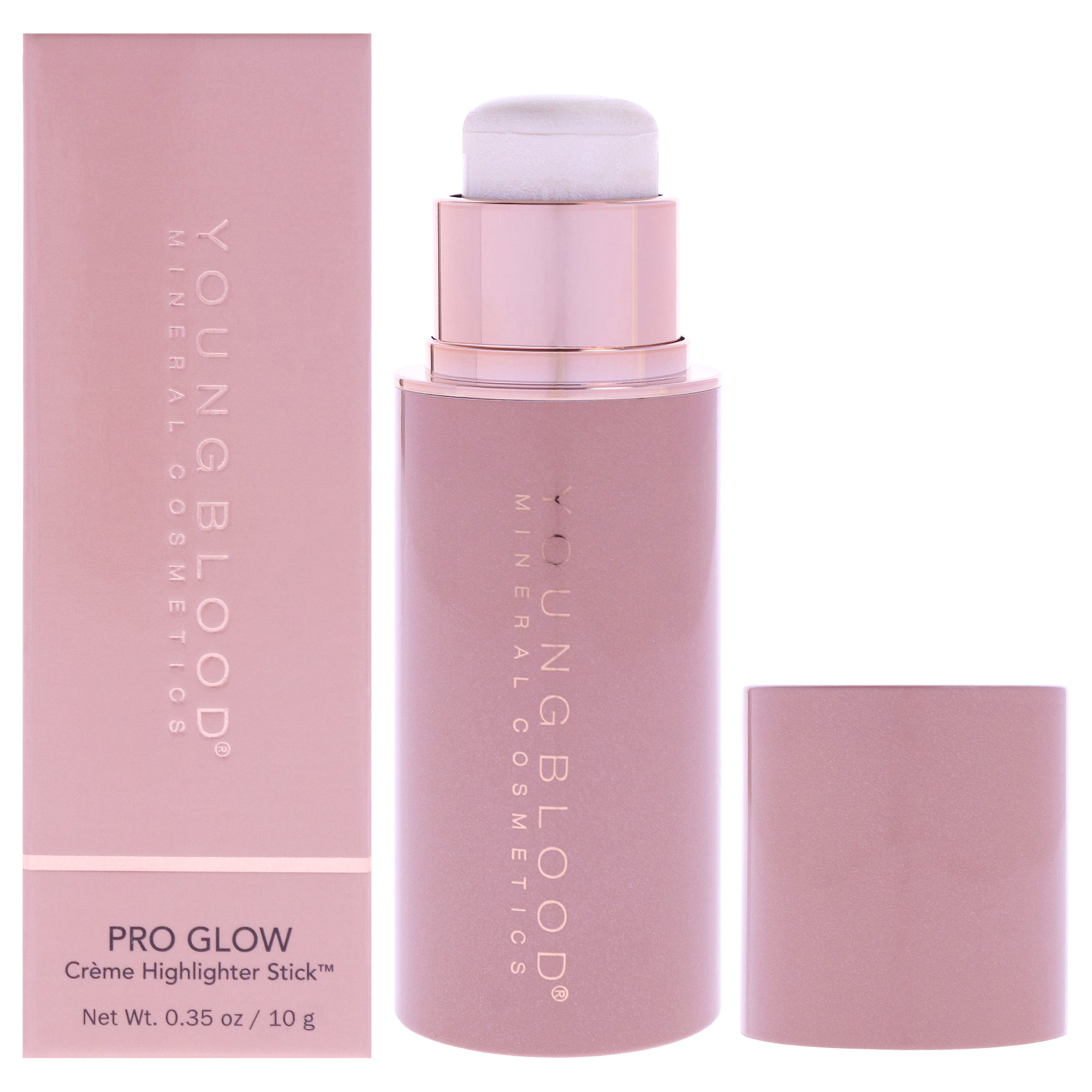 Pro Glow Creme Highlighter Stick - Moonlit by Youngblood for Women - 0.35 oz Highlighter