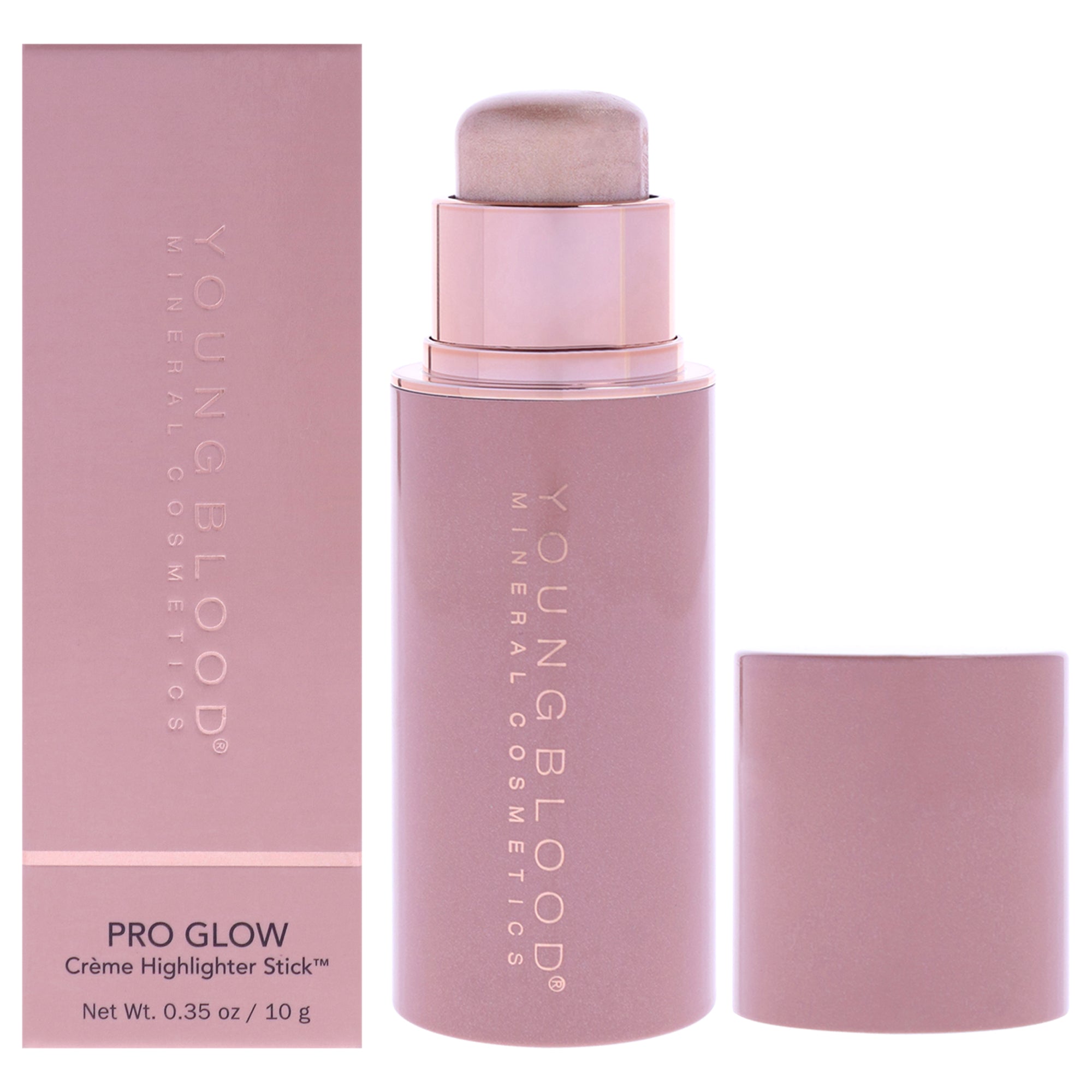 Pro Glow Creme Highlighter Stick - Golden Hour by Youngblood for Women - 0.35 oz Highlighter