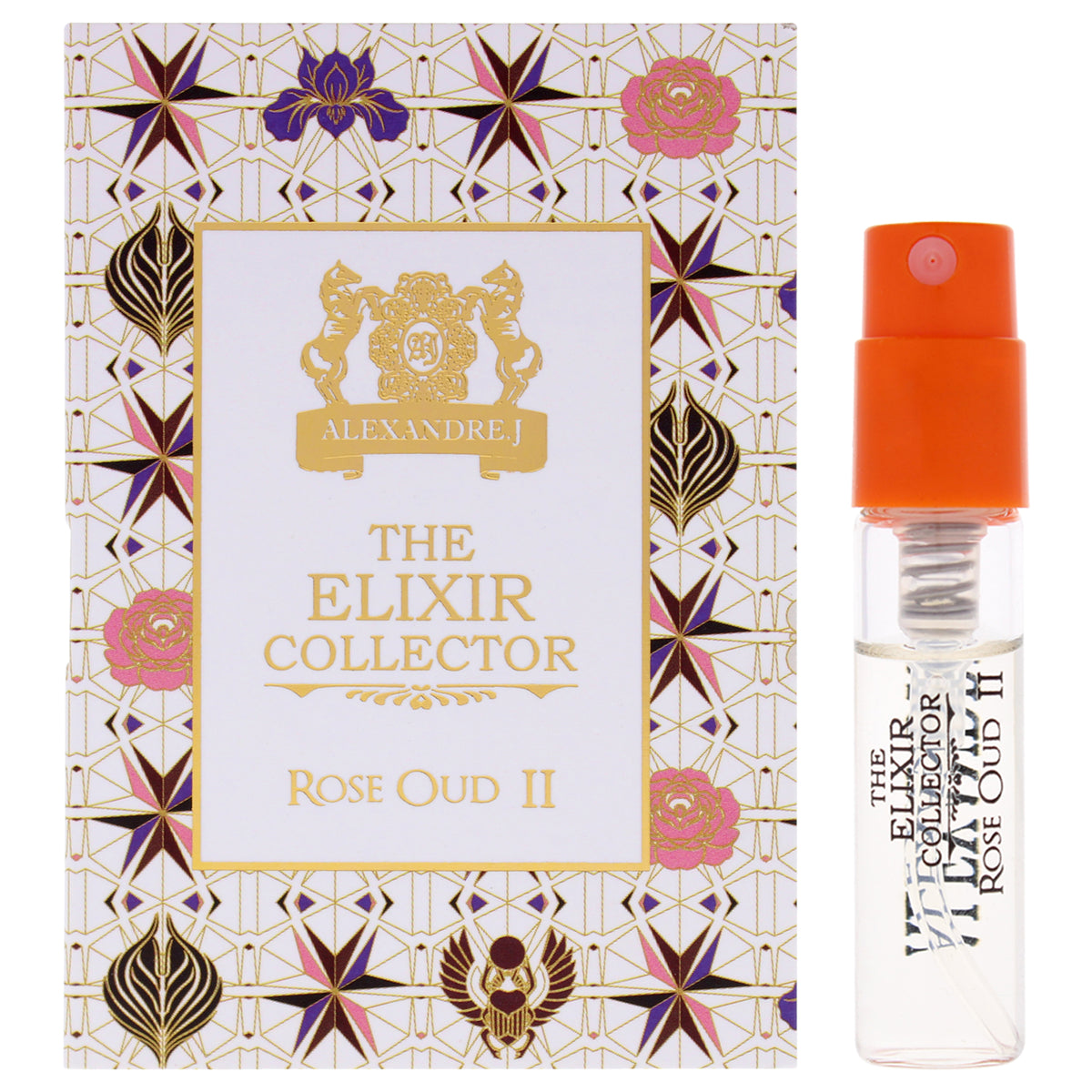 The Collector Elixir Collection - Rose Oud II by Alexandre.J for Unisex - 2 ml EDP Spray Vial