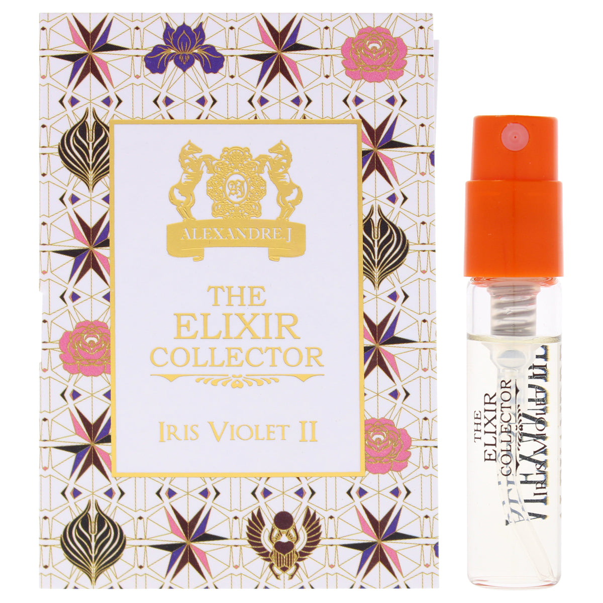 The Collector Elixir Collection - Iris Violet II by Alexandre.J for Unisex - 2 ml EDP Spray Vial