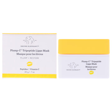 Plump-C Tripeptide Lippe Mask by Drunk Elephant for Women - 0.7 oz Mask