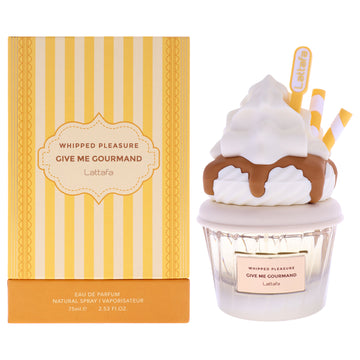 Give Me Gourmand - Whipped Pleasure by Lattafa for Unisex - 2.53 oz EDP Spray
