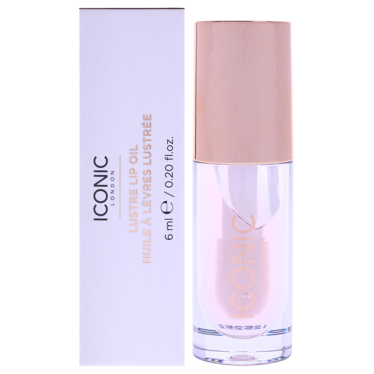 Lustre Lip Oil - Watermelon Sugar Mama by Iconic London for Women - 0.20 oz Lip Oil