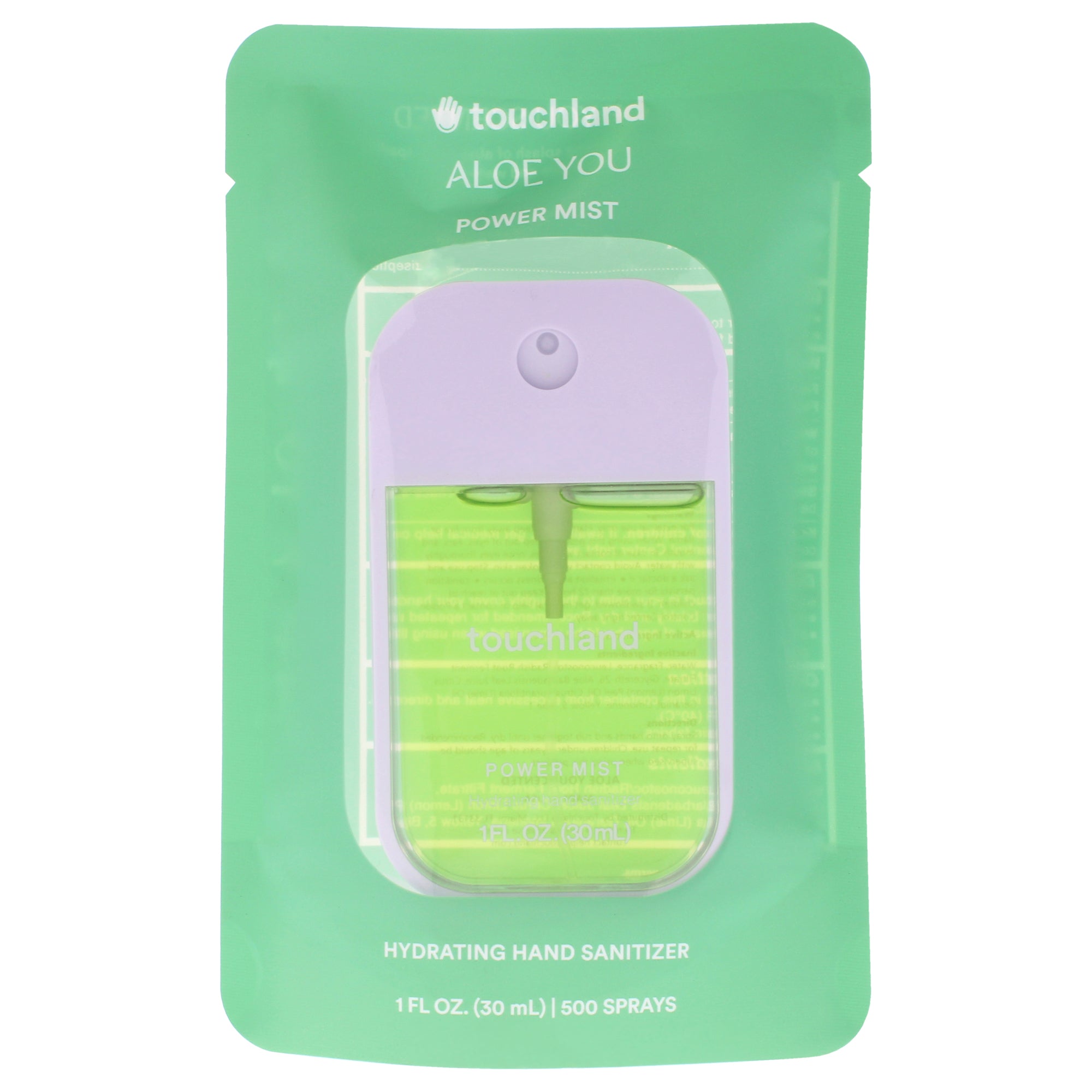 Power Mist Hydrating Hand Sanitizer - Aloe You by Touchland for Unisex - 1 oz Hand Sanitizer