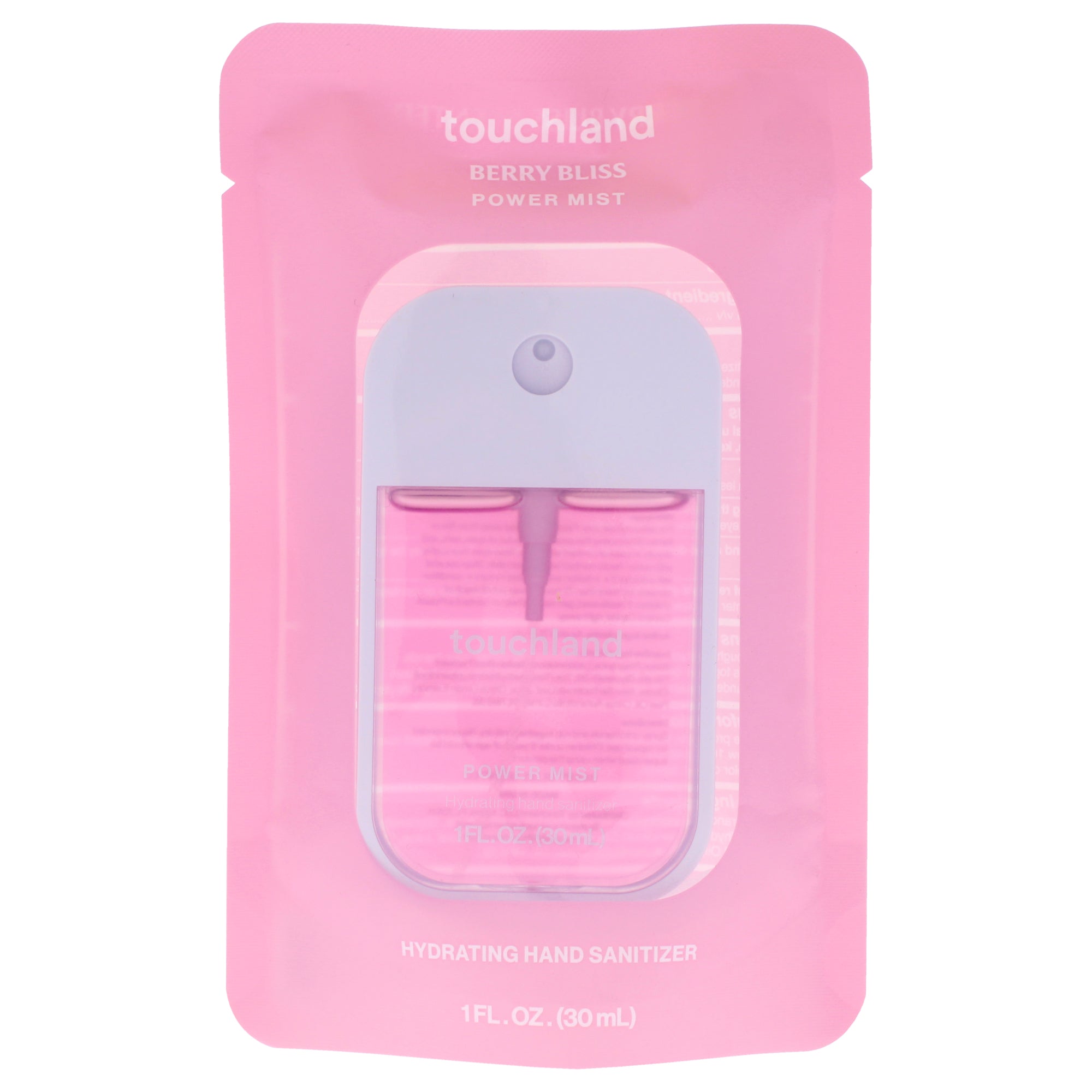 Power Mist Hydrating Hand Sanitizer - Berry Bliss by Touchland for Unisex - 1 oz Hand Sanitizer