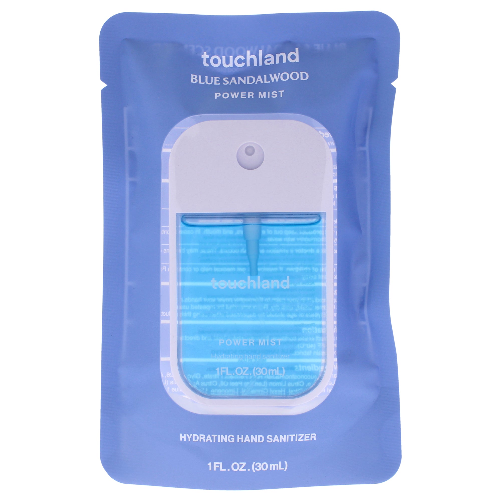 Power Mist Hydrating Hand Sanitizer - Blue Sandalwood by Touchland for Unisex - 1 oz Hand Sanitizer