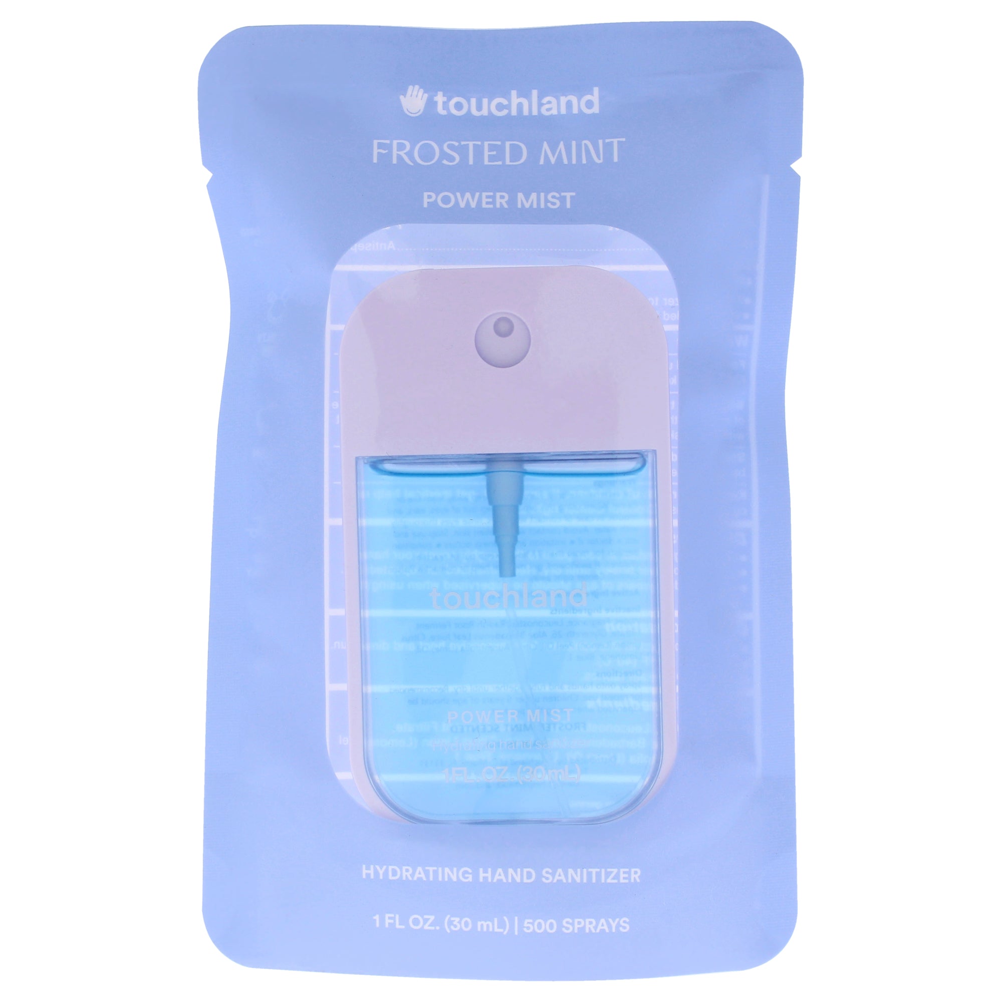 Power Mist Hydrating Hand Sanitizer - Frosted Mint by Touchland for Unisex - 1 oz Hand Sanitizer