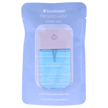 Power Mist Hydrating Hand Sanitizer - Frosted Mint by Touchland for Unisex - 1 oz Hand Sanitizer