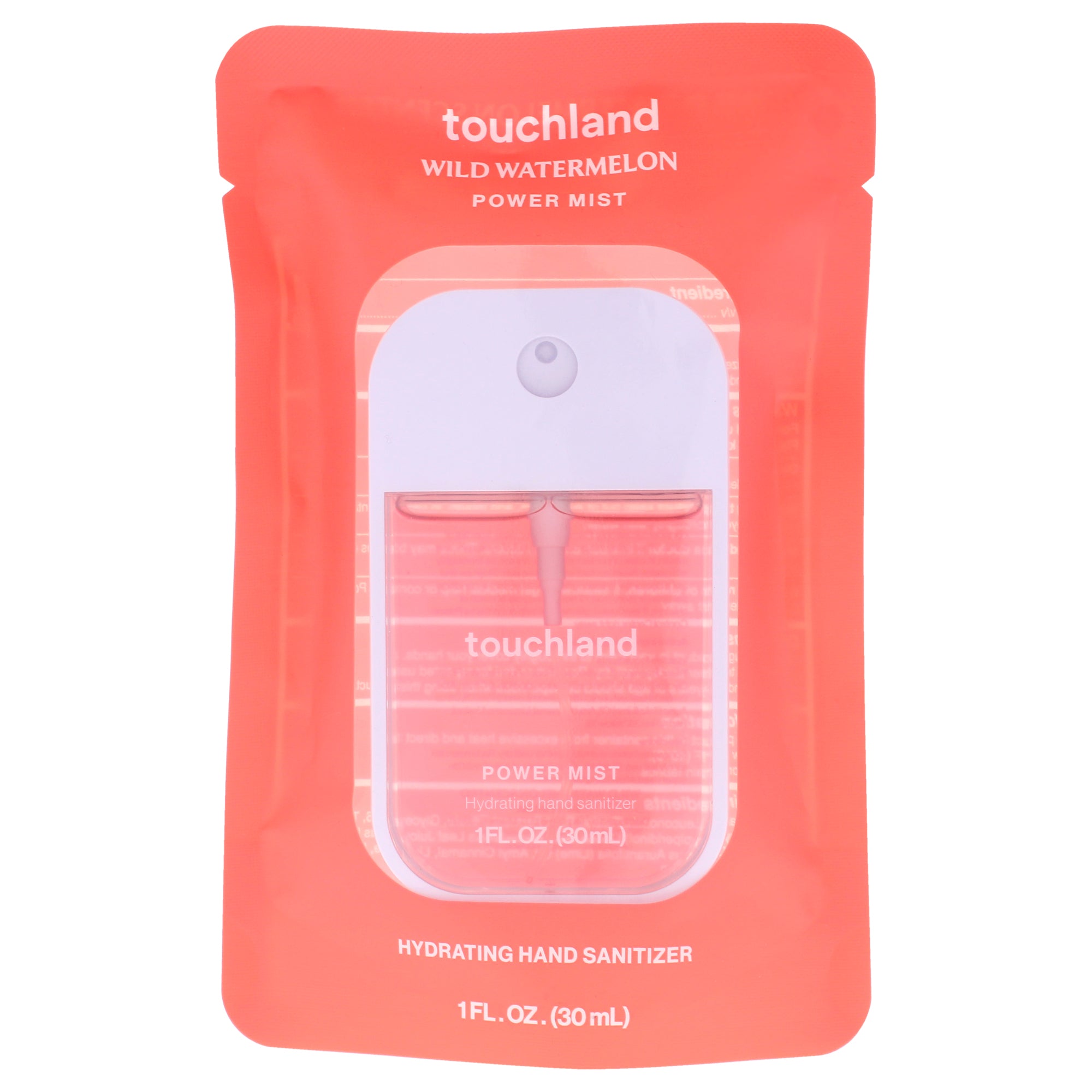Power Mist Hydrating Hand Sanitizer - Wild Watermelon by Touchland for Unisex - 1 oz Hand Sanitizer