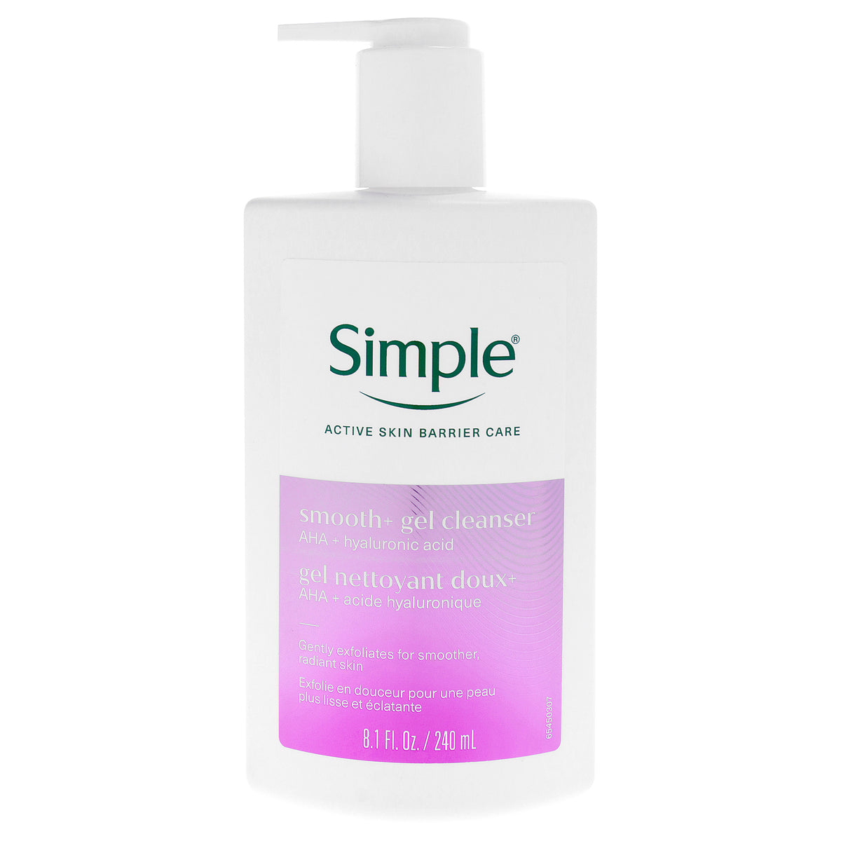 Smooth Plus Gel Cleanser by Simple for Unisex - 8.1 oz Cleanser