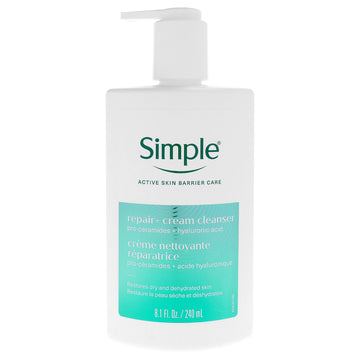 Repair Plus Cream Cleanser by Simple for Unisex - 8.1 oz Cleanser