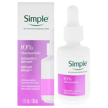 10 Percent Niacinamide Smooth Plus Serum by Simple for Unisex - 1 oz Serum