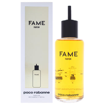 Fame by Paco Rabanne for Women - 6.8 oz Parfum Spray (Refill)