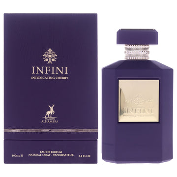 Infini - Intoxicating Cherry by Maison Alhambra for Unisex - 3.4 oz EDP Spray