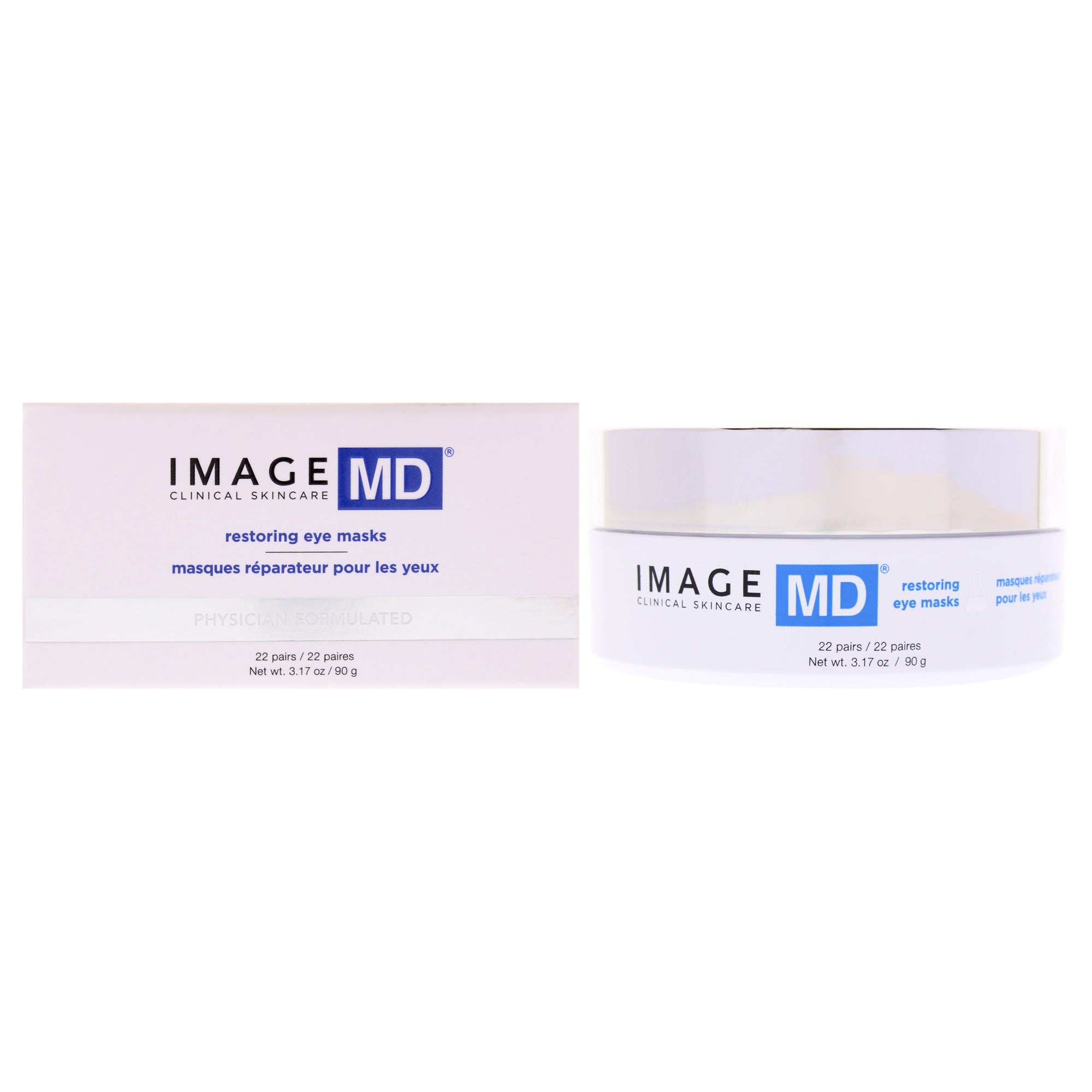 MD Restoring Eye Masks by Image for Unisex - 22 Pair Mask