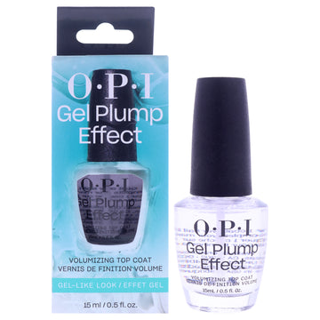 Gel Plump Effect - Top Coat by OPI for Women - 0.5 oz Nail Polish