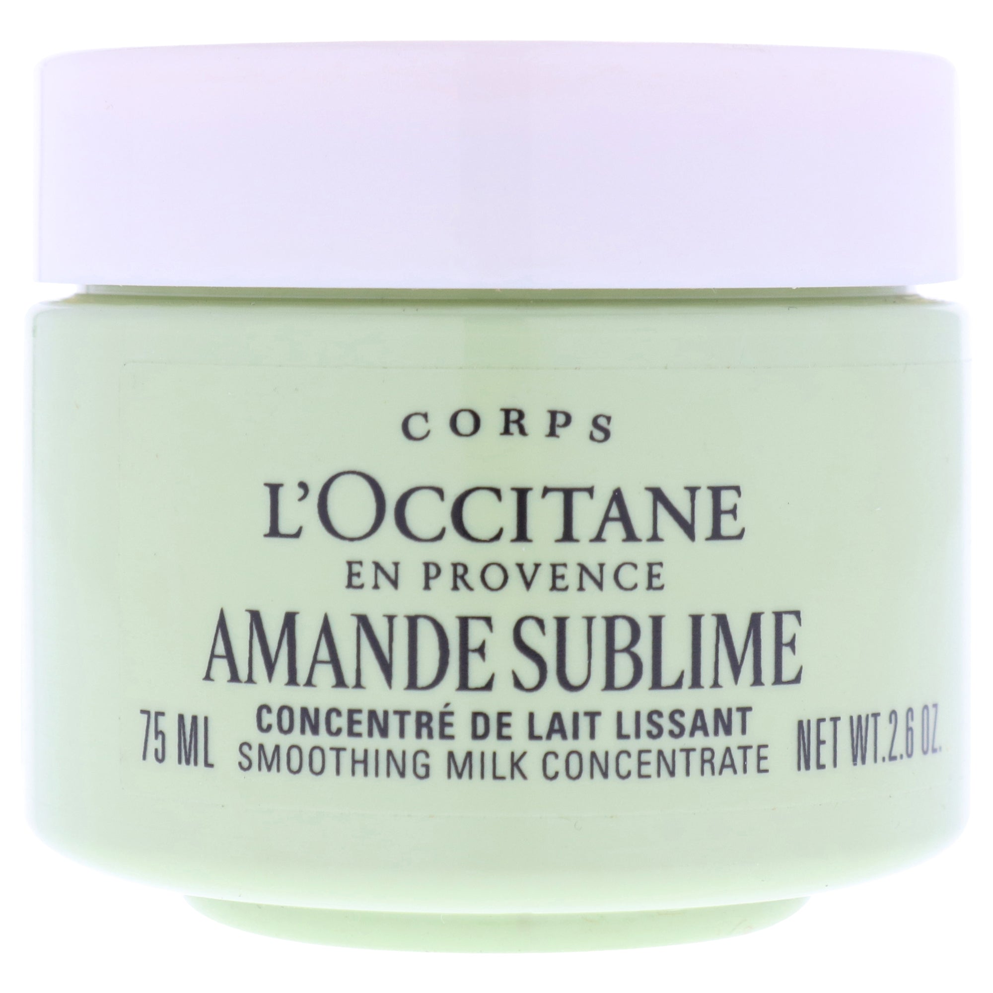 Almond Sublime Smoothing Milk Concentrate by LOccitane for Unisex - 2.6 oz Body Cream