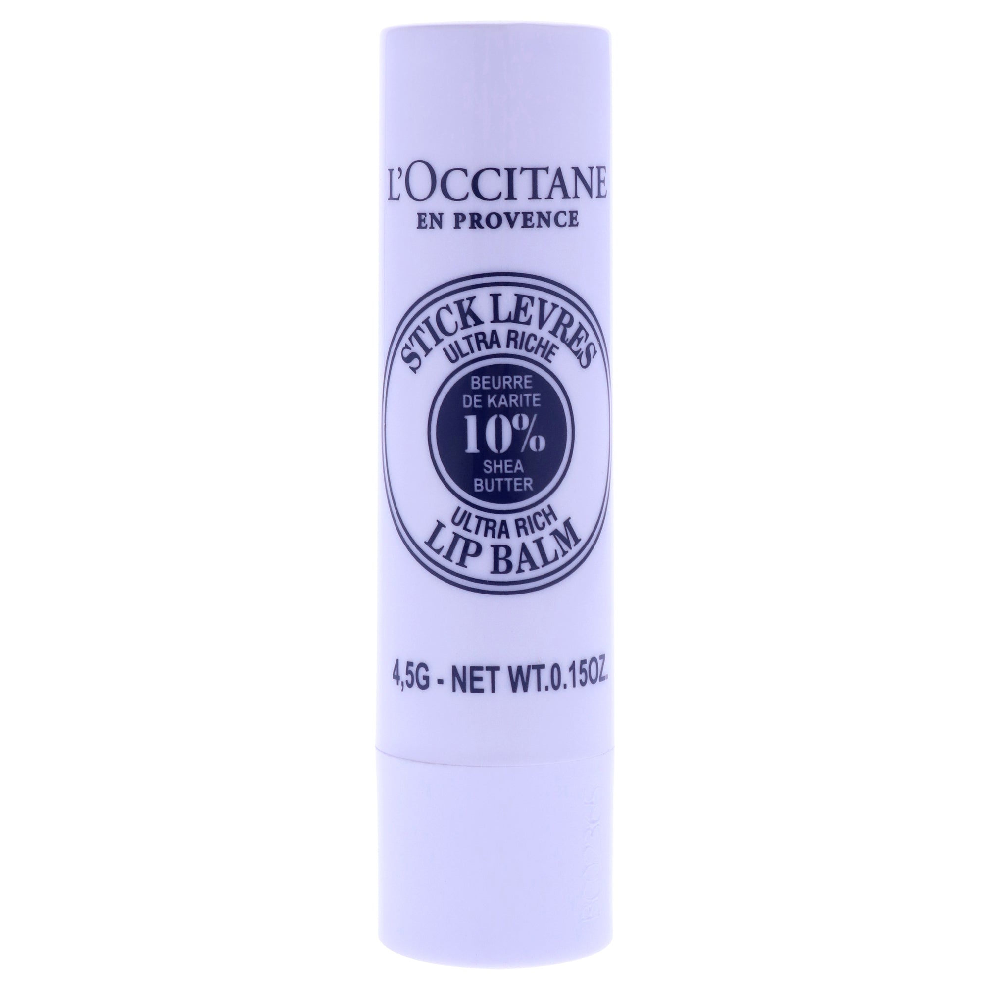 Shea Butter Ultra Rich Lip Balm by LOccitane for Unisex - 0.15 oz Lip Balm