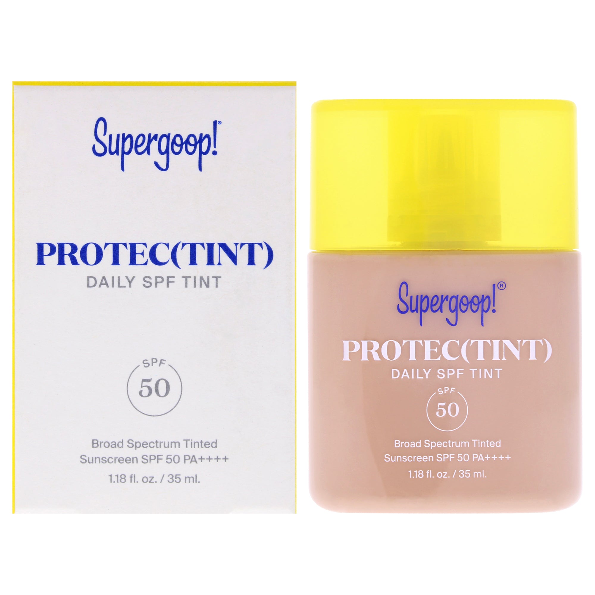 Protect Tint SPF 50 PA Plus - 24N Light-Medium Neutral by Supergoop for Women - 1.18 oz Makeup