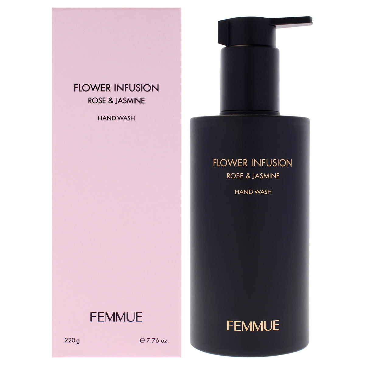 Flower Infusion Hand Wash - Rose and Jasmine by Femmue for Unisex - 7.76 oz Hand Wash