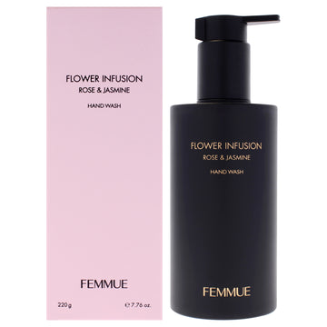 Flower Infusion Hand Wash - Rose and Jasmine by Femmue for Unisex - 7.76 oz Hand Wash