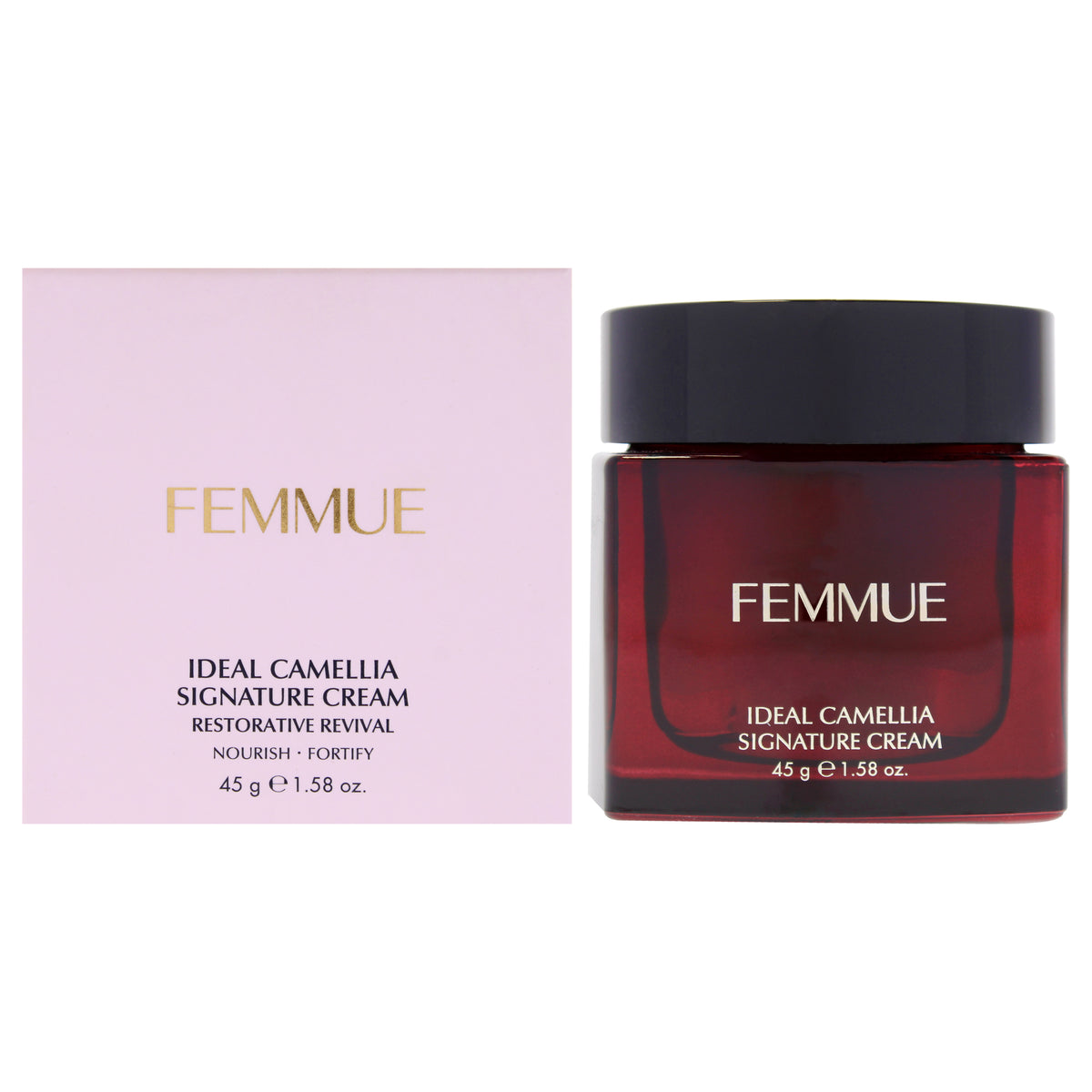 Ideal Camellia Signature Cream by Femmue for Unisex - 1.58 oz Cream