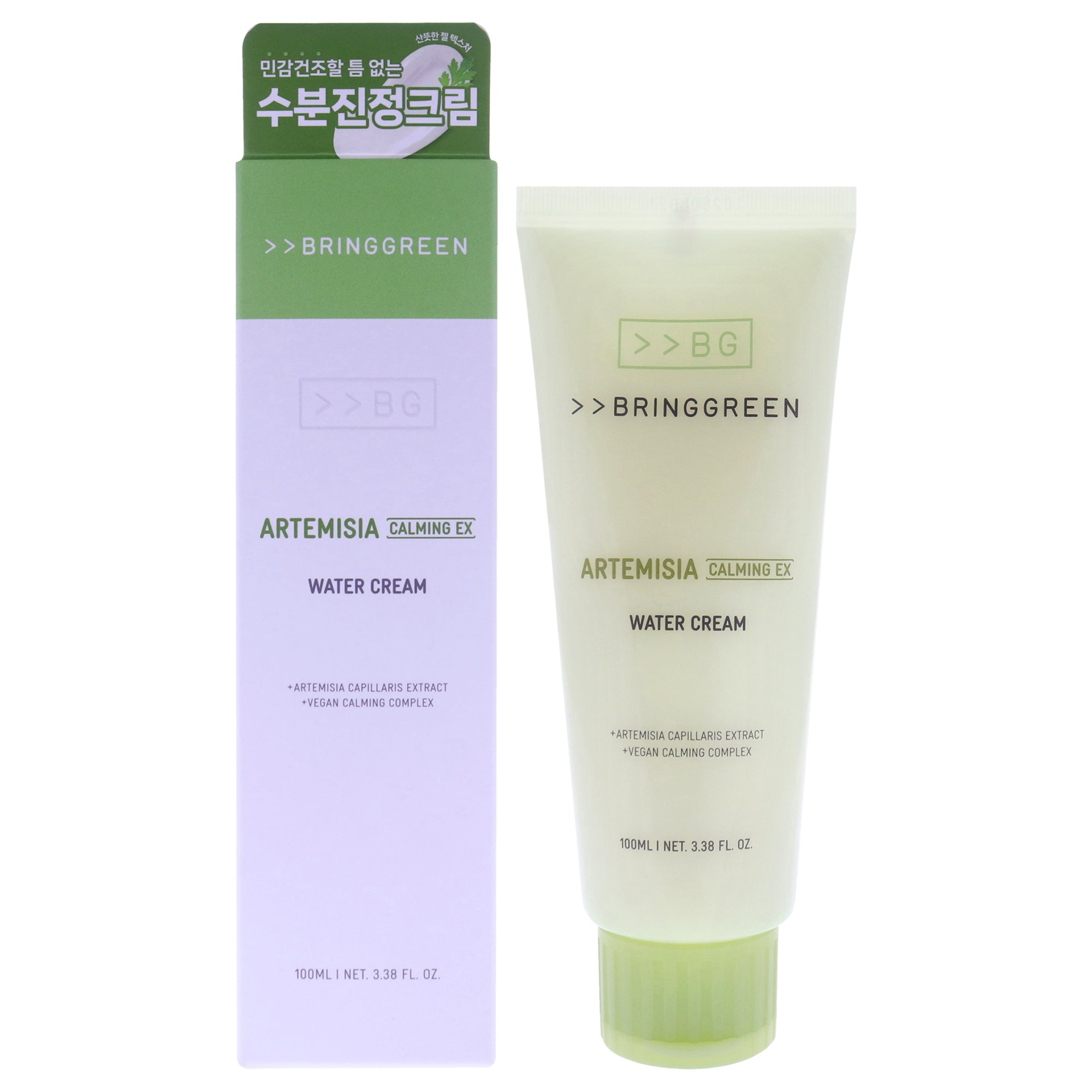 Artemisia Calming EX Water Cream by Bring Green for Unisex - 3.38 oz Cream