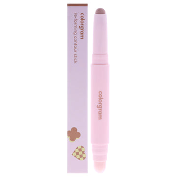 Re-Forming Contour Stick - 01 Warm Tone by Colorgram for Women - 0.045 oz Makeup