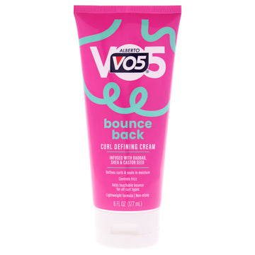 Bounce Back Curl Defining Cream by Alberto VO5 for Unisex - 6 oz Cream