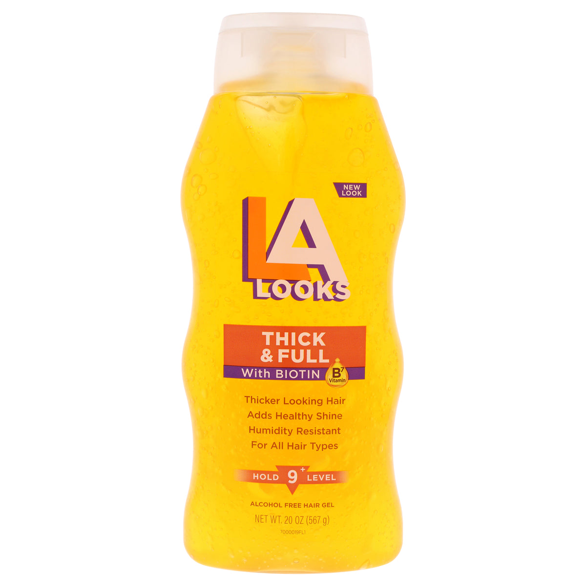 Thick and Full Hair Gel by L.A. Looks for Unisex - 20 oz Gel