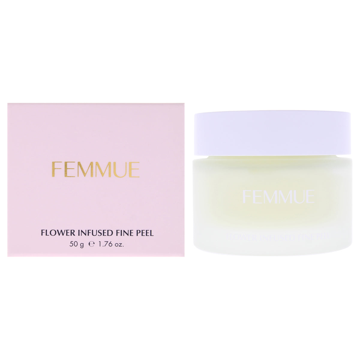 Flower Infused Fine Peel by Femmue for Unisex - 1.76 oz Treatment