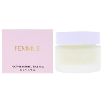 Flower Infused Fine Peel by Femmue for Unisex - 1.76 oz Treatment