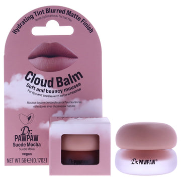 Cloud Balm - Suede Mocha by Dr. PawPaw for Women - 0.17 oz Lip Balm