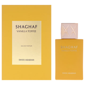 Shaghaf Vanilla Toffee by Swiss Arabian for Unisex - 0.85 oz EDP Spray