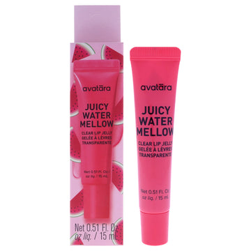 Clear Lip Jelly - Juicy Watermellow by Avatara for Women - 0.51 oz Lip Treatment