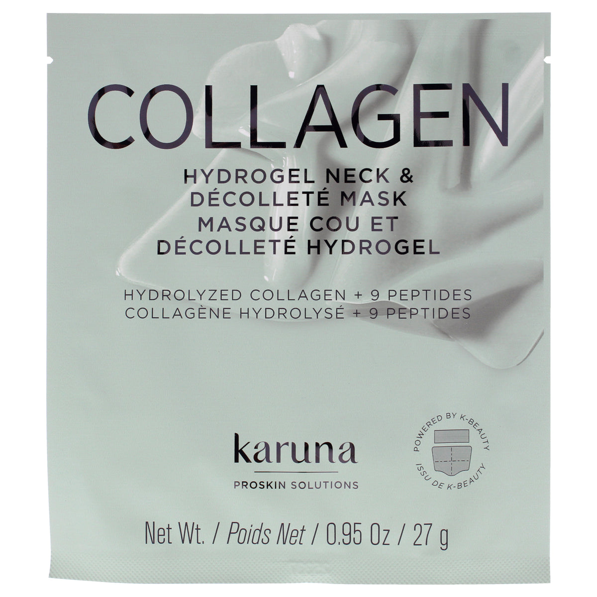 Collagen Hydrogel Neck and Decollete Mask by Karuna for Women - 0.95 oz Mask