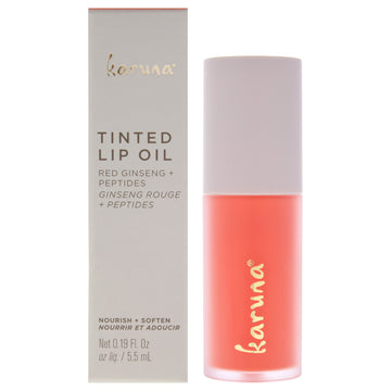 Tinted Lip Oil - Pause by Karuna for Women - 0.19 oz Lip Oil