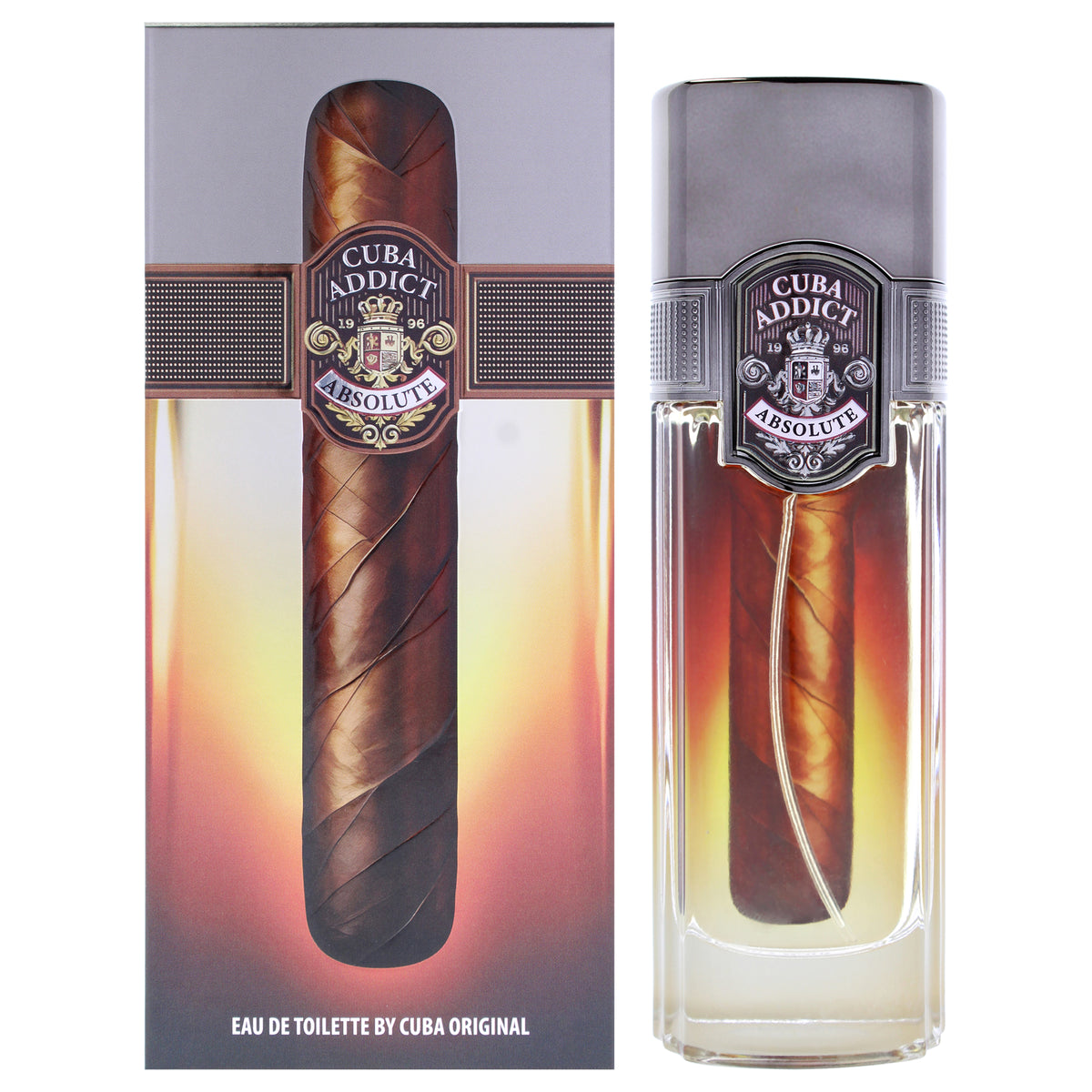 Cuba Addict - Absolute by Cuba for Men - 3.3 oz EDT Spray