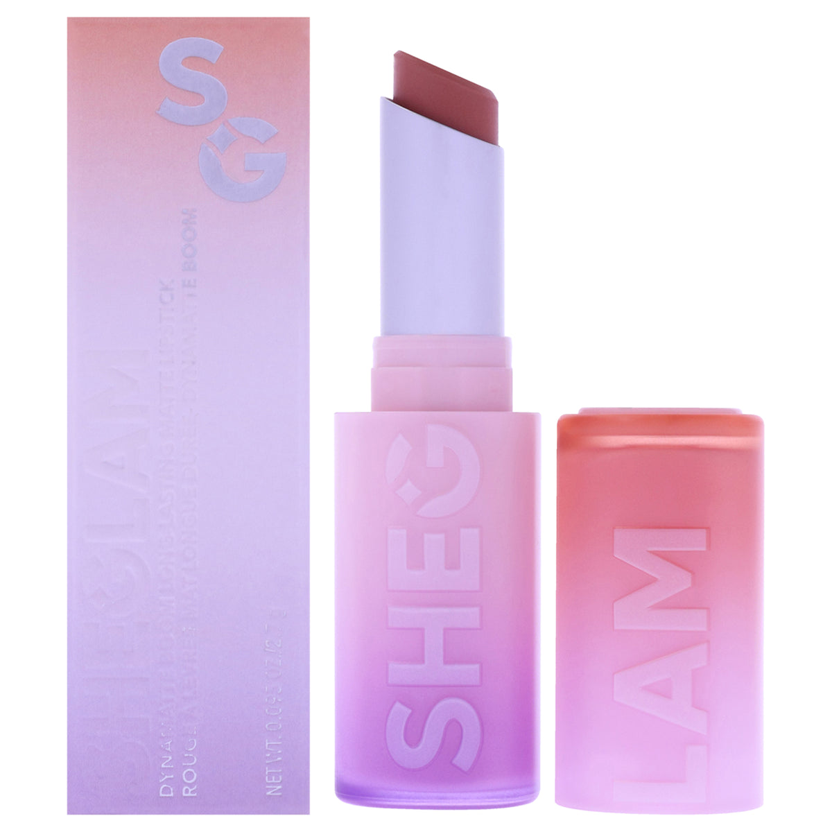 Dynamatte Boom Long-Lasting Matte Lipstick - Encore Energy by Sheglam for Women - 0.095 oz Lipstick