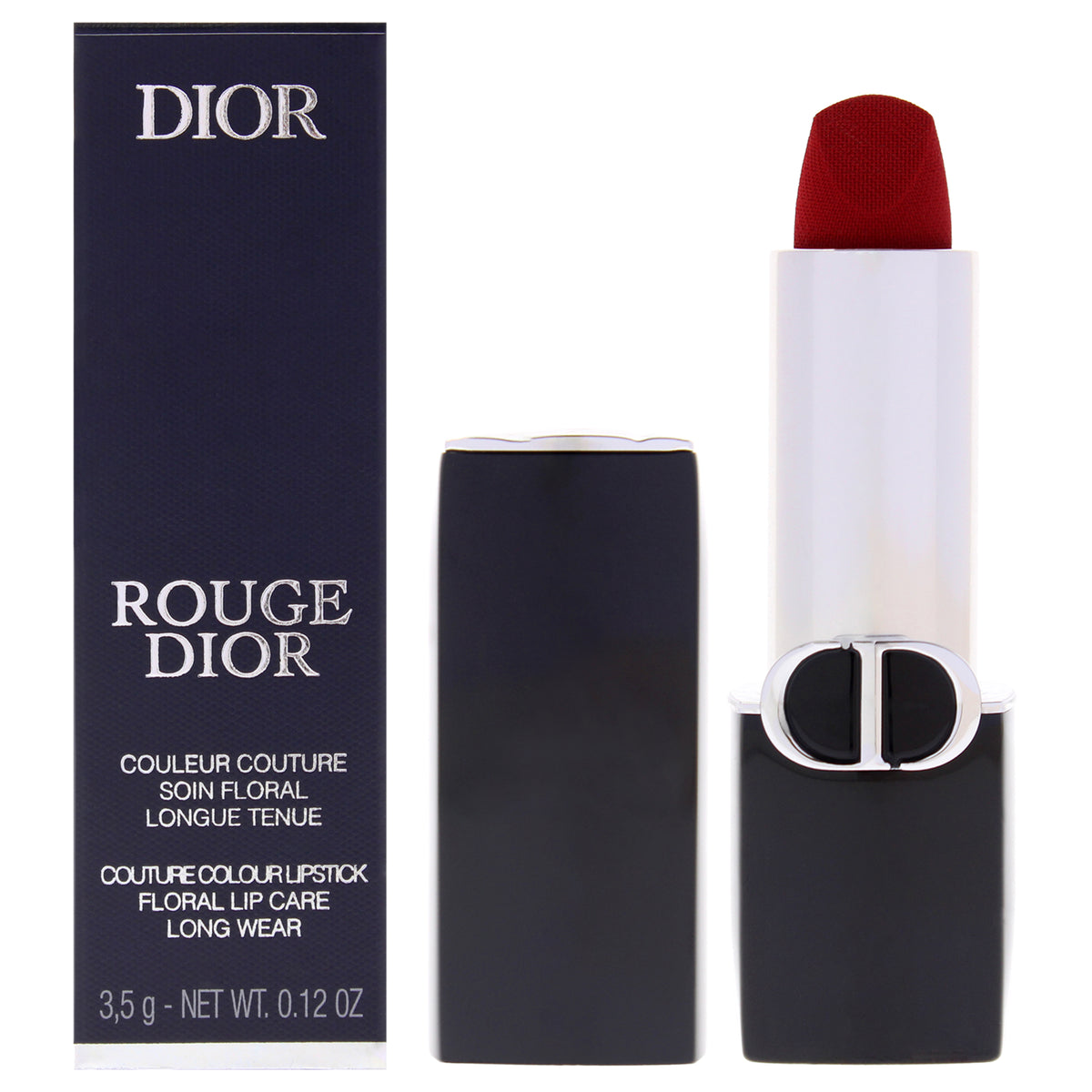 Rouge Dior Couture Velvet Lipstick - 764 Rouge Gipsy by Christian Dior for Women - 0.12 oz Lipstick (Refillable)