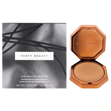 Sun Stalkr Souffle Pressed Mousse Cream Bronzer - 01 Suga Cookie by Fenty Beauty for Women - 0.52 oz Bronzer