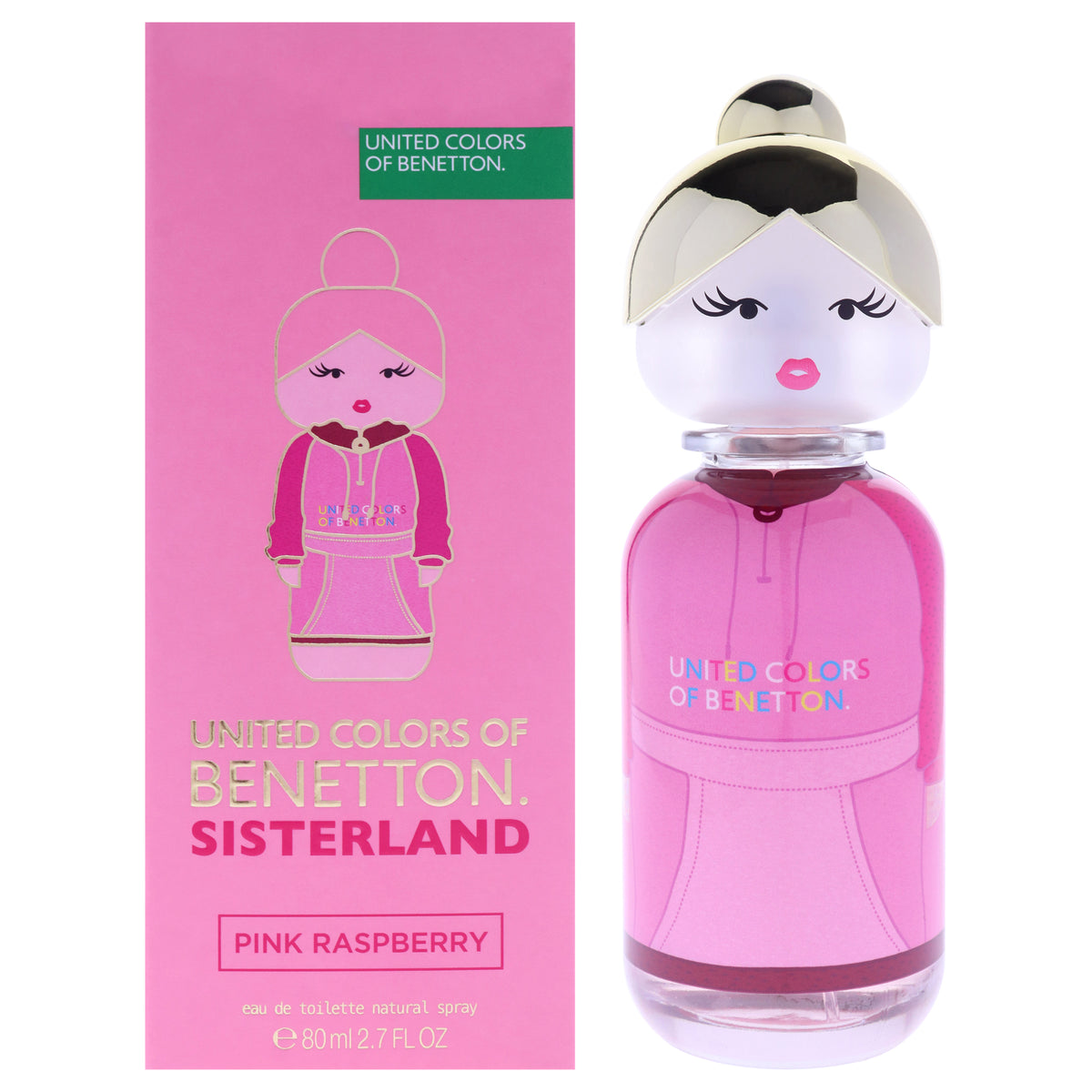 Sisterland - Pink Raspbery by United Colors Of Benetton for Women - 2.7 oz EDP Spray