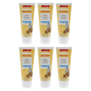 Milk and Honey Body Lotion by Burts Bees for Unisex - 6 oz Body Lotion - Pack of 6