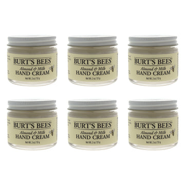 Almond and Milk Hand Cream by Burts Bees for Unisex - 2 oz Cream - Pack of 6